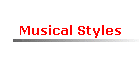 Musical Styles